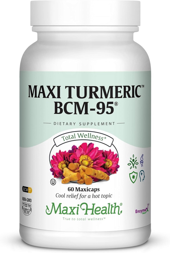 Turmeric BCM-95 Curcumin - 60 Maxicaps