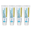 Globe (4 Pack Τρίκλινο Αντιβιοτικό + Αλοιφή ανακούφισης του πόνου 1oz, Αντιβιοτικό πρώτων βοηθειών, Καταπραϋντικό Πόνος, περικοπές, εγκαύματα και scrapes 24 ώρες Προστασία μόλυνσης