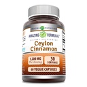 Amazing Formulas Ceylon Cinnamon 1200 Mg συμπλήρωμα 