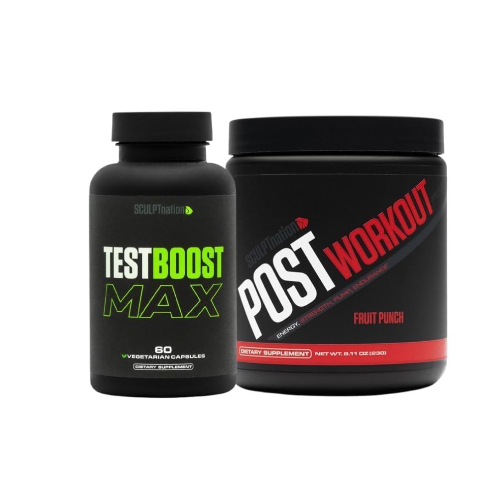Sculpt Nation by V Shred Test Boost Max and Post Punch Fruit Punch Punch Bundle