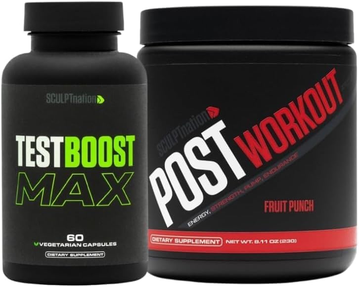 Sculpt Nation by V Shred Test Boost Max and Post Punch Fruit Punch Punch Bundle
