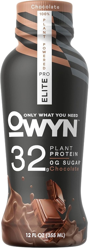 OWYN Σοκολάτα Pro Elite φυτικής πρωτεΐνης Shake, 12 FZ