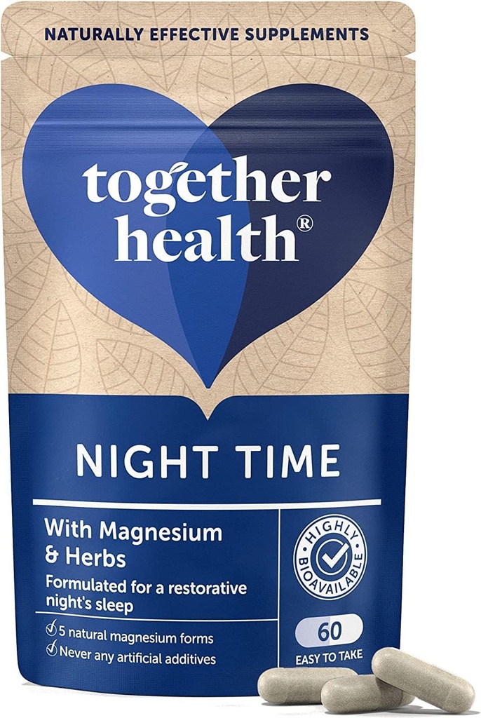 Μαζί Oceanpure Night Time Magnesium Complex 60 Κάψουλες