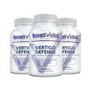 Research Verified Vertigo Defense - Soothe Symptoms and Support Inner Ear Balance - Vitamin D3, Ginger, Ginkgo Biloba, BioPerine - 180 Capsules