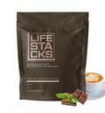 LIFESTACKS Focus Chocolate Coffee Creamer for Energy - MCT Powder + Nootropics + Adaptogens - Ενισχύστε την παραγωγικότητα χωρίς Jitters ή Crash - Keto, Vegan, 0 Ζάχαρη - με Taurin, L-Tyrosine, Rhodiola