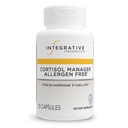 Integrative Therapeutics Cortisol Manager Allergen Free - Adrenal Health Support Supplement for Healthy Stress Response* - Vegan, Non-Dairy & Gluten-Free - 30 Capsules (15 Servings)
