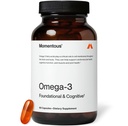 Στιγμιαίο Ωμέγα-3 Fish Oil - Υψηλής ισχύος EPA & DHA συμπλήρωμα για άνδρες & γυναίκες - Υποστηρίζει την καρδιά, την κοινή, και την υγεία του εγκεφάλου - NSF Πιστοποιημένο για τον αθλητισμό - μη ΓΤΟ - Χωρίς γλουτένη - 1.600 mg - 30 Υπηρεσίες