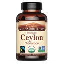 Ceylon Cinnamon Shop Βιολογικό Ceylon Cinnamon (100% Certified) Συμπλήρωμα, 90 Κάψουλες