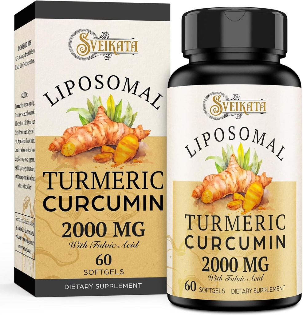 Liposomal Turmeric Curcumin συμπλήρωμα