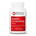 Πρωτόκολλο Acetyl- L-Καρνιτίνη 500mg - Συμπλήρωμα ενέργειας, νεύρο, και υποστήριξη εγκεφάλου - 100 Veg Caps
