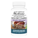 Host Defense MycoBotanicals Stress Decompress* Κάψουλες - συμπλήρωμα μανιταριών με Lemon Balm & Ashwagandha Root - με Reishi, Lion's Man & Skullcap - 60 κάψουλες (30 Services)*