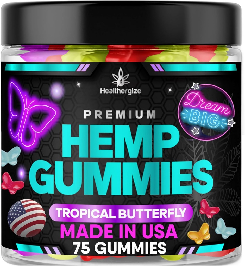 Εμπλουτισμένο Gummy Bears, Φυσικό Ωμέγα για Βαθιά & Υγιή Ανάγλυφη Ώρα Κρεβατιού, Διασκεδαστική Διατροφή, Ειρήνη και Χαλάρωση, Ισορροπία Mood, Φυσικό Omega-Made στις ΗΠΑ