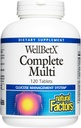 WellBetX Complete Multi by Natural Factors, Υποστηρίζει υγιή υδατάνθρακες Μεταβολισμός, 120 δισκία, 120 δισκία