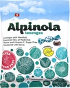 Alpinola Lozenges, Menthol, 20 Βότανα και βιταμίνη C, Χωρίς ζάχαρη Stevia, 17 κόμης