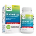 Terry Φυσικά BosMed 500 - Boswellia Serrata συμπλήρωμα εκχύλισμα - Συμπλήρωμα διατροφής για υγιή πνευμόνων Υποστήριξη - Βότανο συμπλήρωμα Φόρμουλα - 60 Softgels