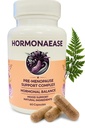 HormonaEase συμπλήρωμα ευεξίας γυναικών – Vegan ορμονική ισορροπία, Mood & Energy Support with Maca Root & Dong Quai