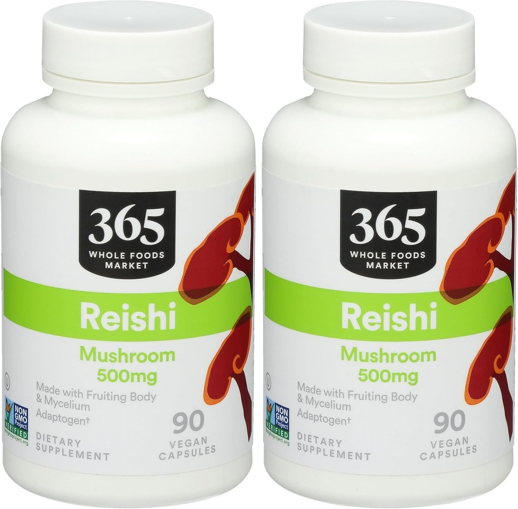 365 από το Whole Foods Market, Reishi, 90 Count (Pack of 2)
