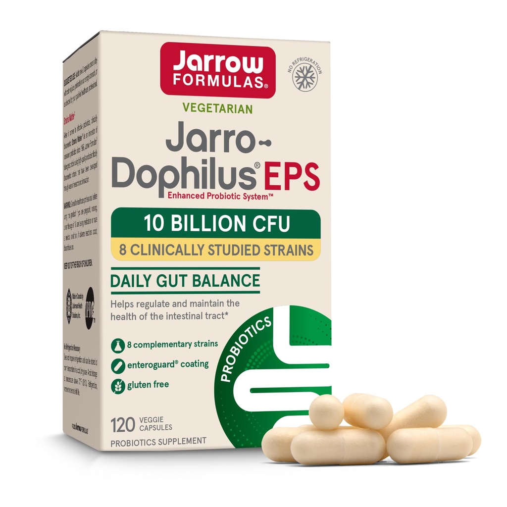 JARROW FORMULAS Τζαρο-Δόφιλος EPS Vegetarian Κάψουλες, 120 CT