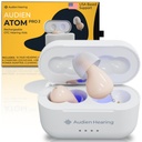 Audien Ακρόαση ATOM PRO 2 Ασύρματα επαναφορτιζόμενα Βοηθήματα Ακρόασης, Premium Comfort Design και σχεδόν Αόρατα