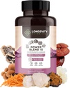 Ισχύς 15 Mushroom Blend Κάψουλες συμπλήρωμα (90) 