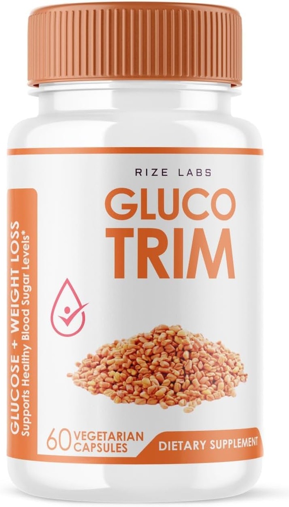 GlucoTrim - GlucoTrim στοματικές κάψουλες για να διατηρήσει σταθερή υγιή επίπεδα, All-Φυσικό συμπλήρωμα διατροφής αίματος, GlucoTrim Advanced Formula για βέλτιστη υγεία, Gluco Trim Κριτικές (60 κάψουλες)