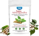 One Planet Nutrition Nano Ashwagandha Leaf & Root Powder 8 oz (227 services), 10:1 Extract, Υποστηρίζει τη διανοητική σαφήνεια, μη-GMO, Vegan, χωρίς γλουτένη