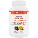 ML Naturals Lutein & Zeaxanthin with Bilberry – 40mg Lutein, 5mg Zeaxanthin & 100mg Bilberry (Per Serving) – 120 Vegetable Capsules – Supports Eye Health & Vision
