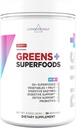 Livingood Daily Greens & Superfood Powder, Super Greens for Gut Health, Green Juice Powder with Spirulina, Chlorella, and Digestive Enzymes, Probiotics for Digestive Support, Berry, 30 Υπηρεσίες