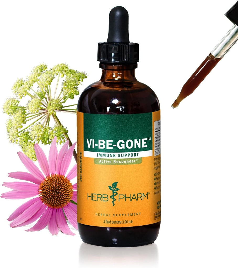 Βότανο Pharm Viratack Liquid Herbal Formula με Lomatium για υποστήριξη ενεργού ανοσοποιητικού συστήματος - 4 ουγγιά