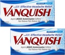 Vanquish Extra Strength Πονοκέφαλος και ανακούφιση του πόνου, με Acetaminophen, Aspirin, και Caffeine 