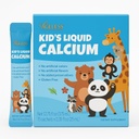 Ageless Kids Liquid Calcium Supplement, to Growing Bones, Vitamin D, Zinc, and Magnesium, with Sea Bass Extract - Υψηλή Απορρόφηση, Ανοσολογική Υποστήριξη, Χωρίς Γλουτένη - 25 ml (15 Count)