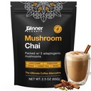 Inner Elevate Superfood Mushroom Chai - Ultimate Coffee Alternative - Adaptogenic Mushroom Tea Drink with Lion's Mane, Cordyceps, Chaga, Reishi, Turkey Tail (35 Servings)