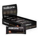 Wellcome Alted Caramel Marine Collagen Protein Bar with Reishi Mushroom for Energy and Immune Support - Adaptogenic Snack Bar - Dairy Free Health Bar for Functional Active Lifestyle (Pack of 12)