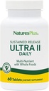 NaturesPlus Ultra II Daily - 60 Tablets - Πολυβιταμίνη με ολόκληρα τρόφιμα για τη συνολική ευεξία - Υποστηρίζει την Ενέργεια & Ανοσολογική Υγεία - Παρατεταμένη Κυκλοφορία - 60 Υπηρεσίες