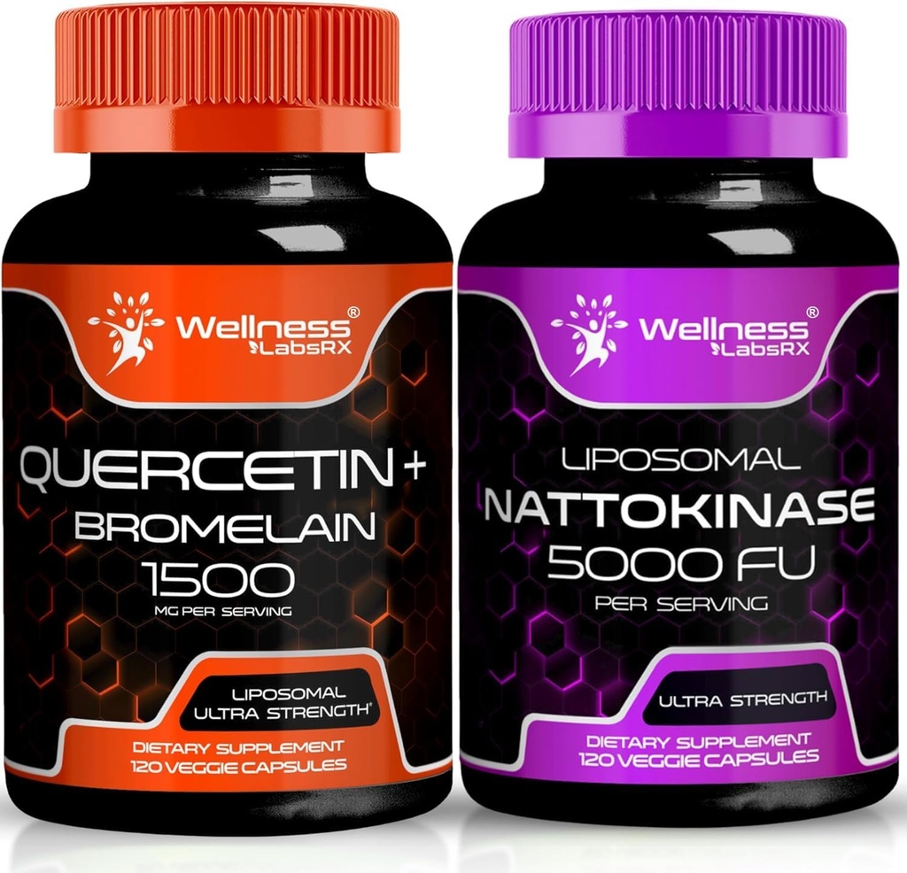 WELNESS LABSRX Quercetin με Bromelain 