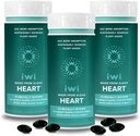 Iwi Life Heart Omega-3, 180 Softgels (90 services), Vegan Plant-based Algae Omega Faty Acids + EPA, Heart Health Support Dietary Supplement, Krill & Fish Oil Alternative, Χωρίς Αλιευτική Επίγευση