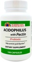 GeriCare Acidophilus με Probiotic κάψουλες Πεκτίνης, Βελτιστοποιεί την Εντερική Χλωρίδα, λειτουργία Digestive Gut, Ενισχύει την Ανοσολογική Άμυνα, και ενισχύει τα οστά, 100 κόμης (πακέτο του 1)