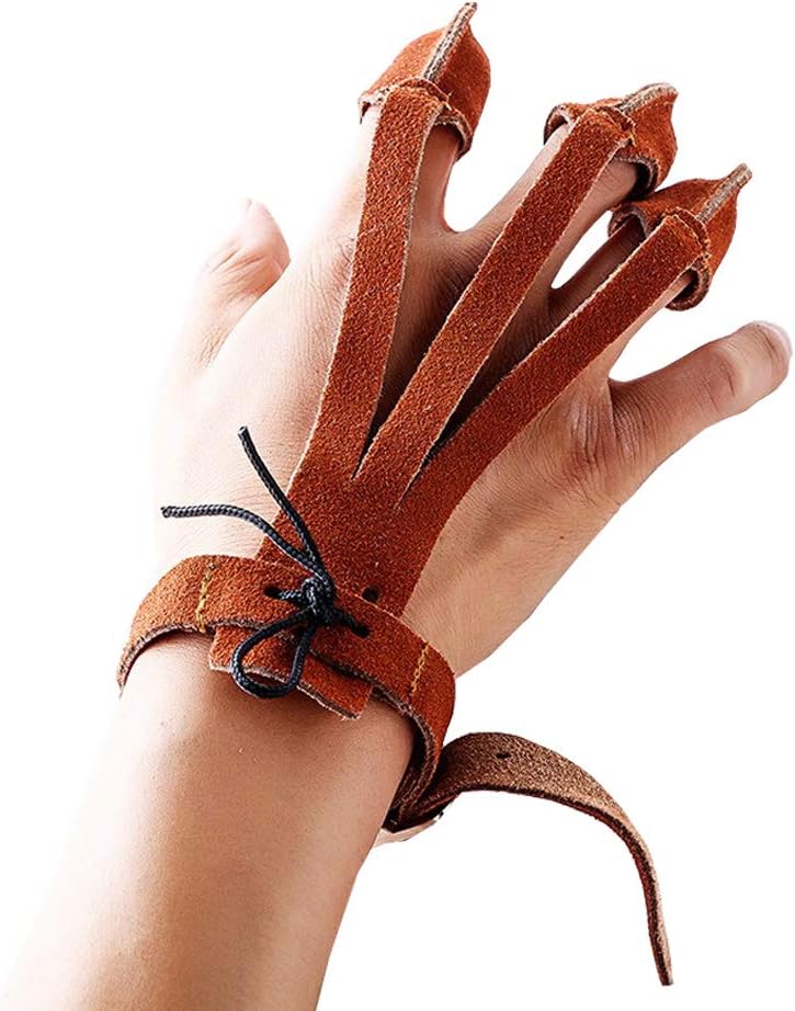 3 Finger Design τοξοβολία γυρίσματα προστατευτικά γάντια