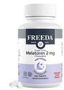 FREEDA Μελατονίνη 2mg χωρίς ζάχαρη μασώμενα – Φυσική βοήθεια ύπνου για ενήλικες & παιδιά – Vegan, Kosher, Χωρίς γλουτένη, Μη ΓΤΟ, Εύκολη υποστήριξη ύπνου – 240 δισκία