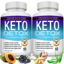 Toplux Keto Detox χάπια Advanced Cleansing Extract – 1532 Mg Φυσικό Acai Colon Cleanser Formula, Flush Toxins & Expers Waste, για άνδρες γυναίκες, 60 κάψουλες, συμπλήρωμα