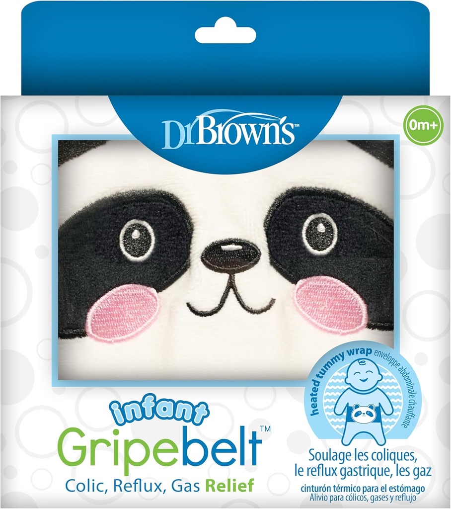 Dr. Brown's Infant Gripebelt Heated Belly Band, Soothe Baby's Tummy with Gentle Warmth and Compression, Πάντα, 0m+
