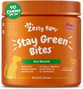 Zesty Paws Stay Green Bites for Dogs - Grass Burn Μαλακές μασέλες για Lawn Spots Προκαλούνται από το σκυλί ούρα - με Cranberry για την ουρική αρθρίτιδα & Bladder - βόειο κρέας - 90 κόμης
