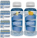 Enterade AO 48 μπουκάλια Orange και Vanilla Bundle, ειδικά σχεδιασμένα για να μειώσει τις παρενέργειες GI θεραπεία, 8oz πορτοκαλί (2 συσκευασίες των 12) + 8oz βανίλια (2 συσκευασίες των 12)