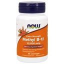 NOW Τρόφιμα Μεθύλιο B-12 10000 mcg, 60 Lozenges (πακέτο του 2)
