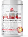 Core Nutritionals ABC Advanced BCAA Supplement | Amino Acid Recovery Blend | with Glutamine, Beta Alanine, Citrulline Malate | 20 Servings (White Pineapple Strawberry)