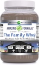 Amazing Formulas The Family Whey Protein (Isolate) Powder for The Whole Family - 2 λίβρες - Πιο Πλήρης & Καθαρή Μορφή Πρωτεΐνης - Χωρίς γλουτένη (Cookie & Cream)
