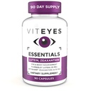 Viteyes Essentials Συμπλήρωμα Διατροφής για την Υγεία των ματιών, Λουτεΐνη & Ζεαξανθίνη για Macular Support, 90 κάψουλες