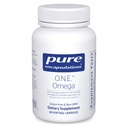 Pure Encapsulations O.N.E. Omega - Fish Oil συμπλήρωμα για την υγεία της καρδιάς, αρθρώσεις, δέρμα, μάτια, και τη γνώση* - Fish Oil συμπυκνωμένο με EPA και DHA - 60 κάψουλες Softgel