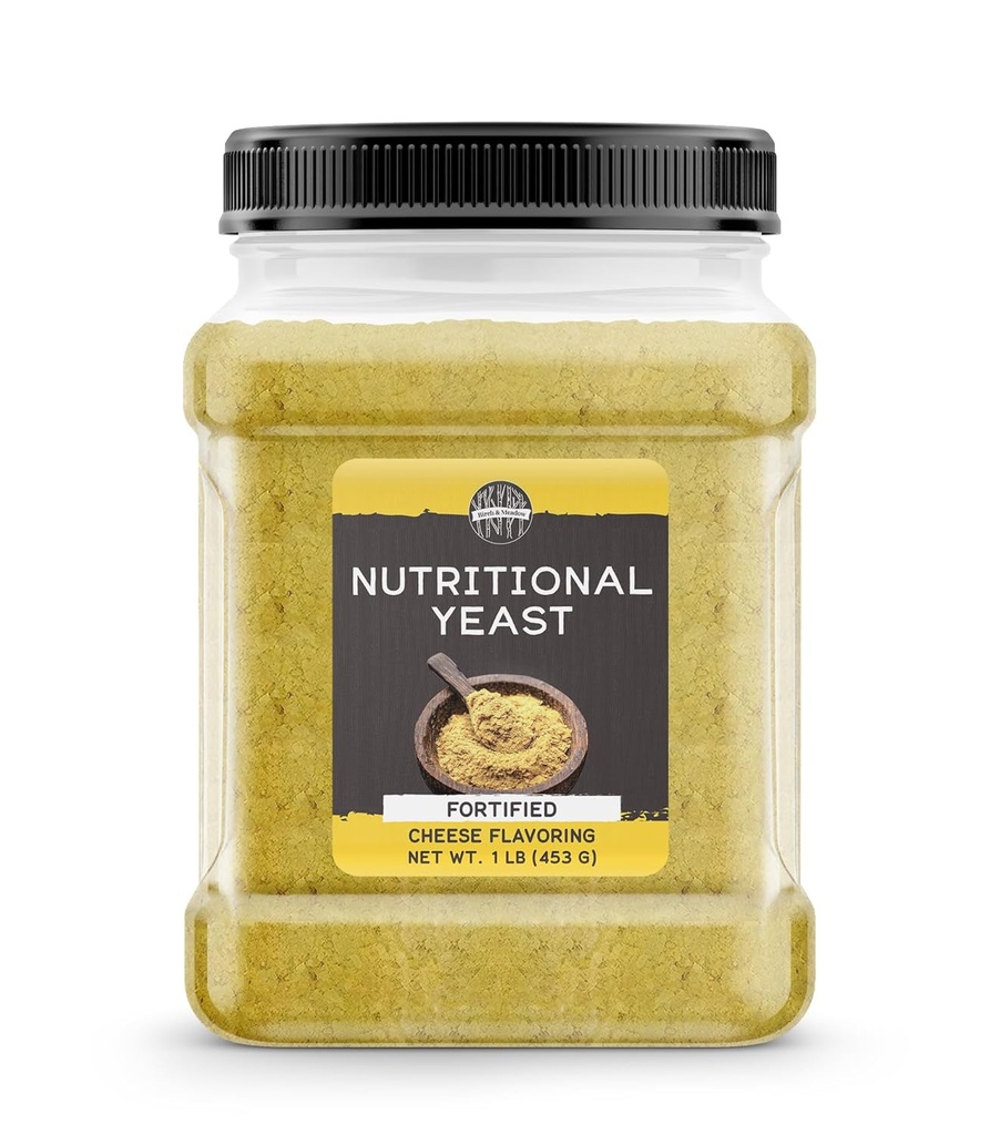 Birch & Meadow 1 lb Διατροφική μαγιά, Ποπκόρν, Yummy Nooch