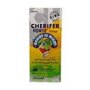 Cherifer Forte Syrup Ενισχυμένο με ψευδάργυρο με Taurin και Διπλό παράγοντα ανάπτυξης Chlorella + ψευδάργυρος Orange Flavor 240 ml